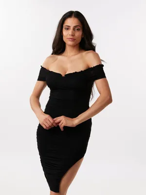 Monroe Mesh Midi Dress