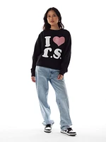 I Love T.S. Crew Sweatshirt