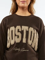 3D Boston Crew Sweatshirt