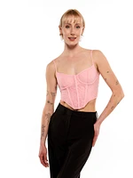Lace Up Tie Back Spa Corset