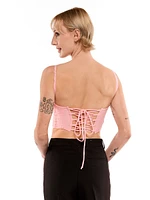 Lace Up Tie Back Spa Corset