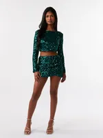 Roxy Sequin Top