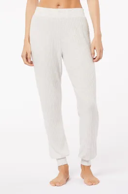 Pantalon de pyjama - Calino - - Gris Pale - Femme