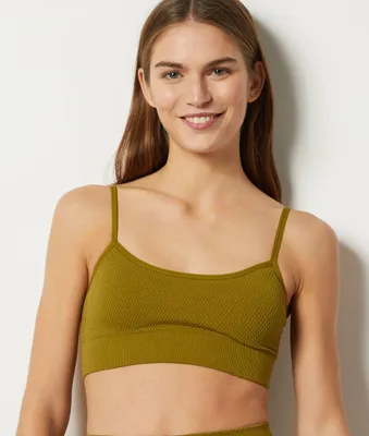 Brassière sans coutures - Prana - - Kaki - Femme