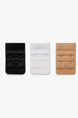 Lot de 3 prolongateurs large de soutien-gorges - Astuces De Pro - TU - Blanc - Femme - Etam