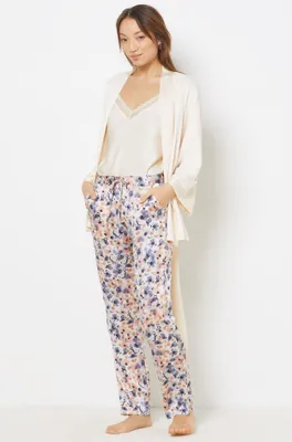 Pyjama 3 pièces - Jizzy - - Ecru - Femme