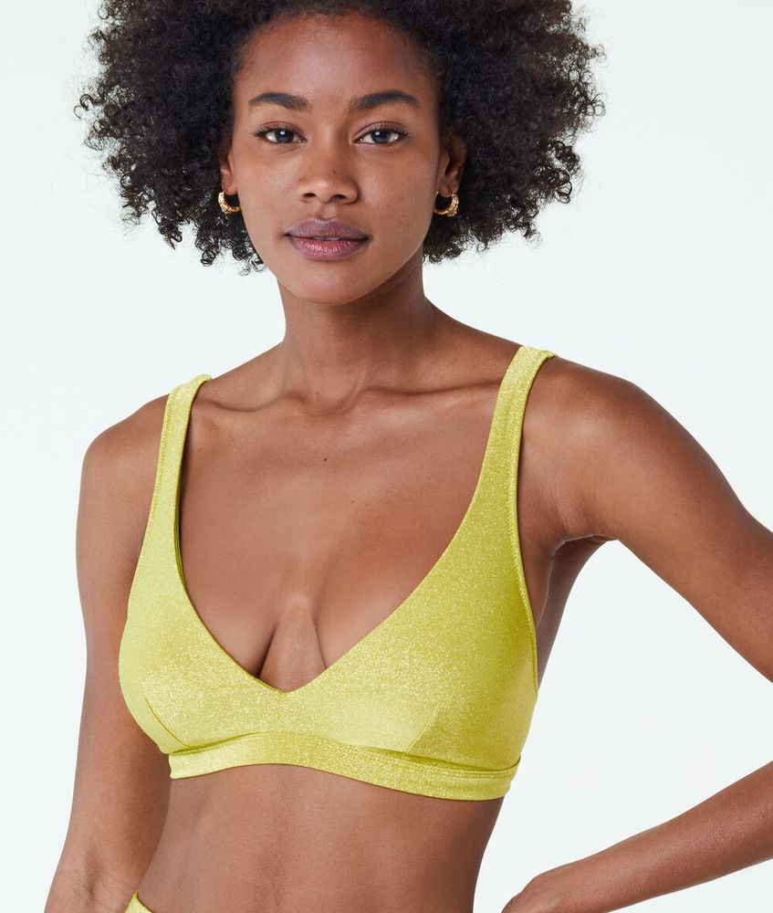 Triangle sans armatures maillot de bain - Rave - - Or - Femme