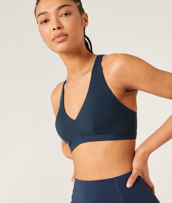 Brassière de sport foulard dos nageur - maintien médium - Stronger - - Marine - Femme
