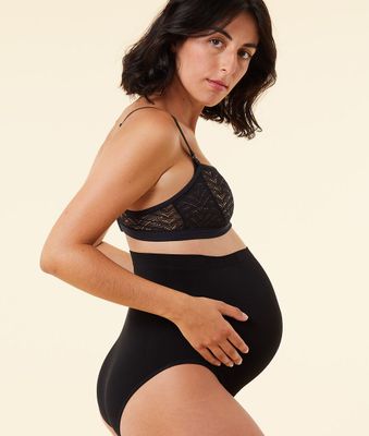 Culotte taille haute maternité - Bump - - Noir - Femme