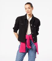 Veste en jean 100% coton - Dacket - - Noir - Femme