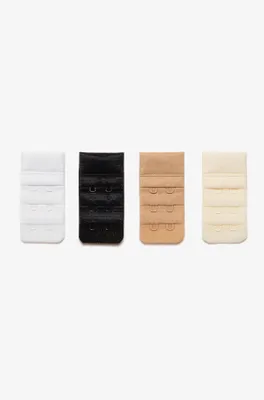 4 prolongateurs de soutien-gorge - Prolongateurs - TU - Blanc - Femme - Etam