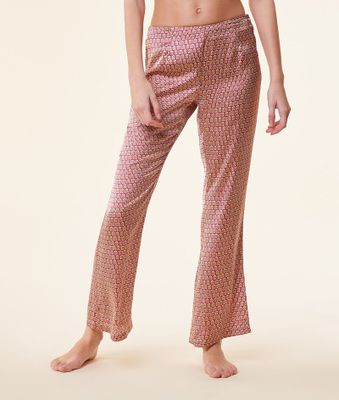 Pantalon de pyjama imprimé - Jennie - XS - Rose - Femme - Etam