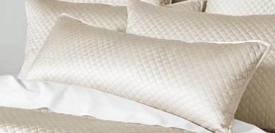 Salena Diamond Quilted Lumbar Pillow 14" x 36"