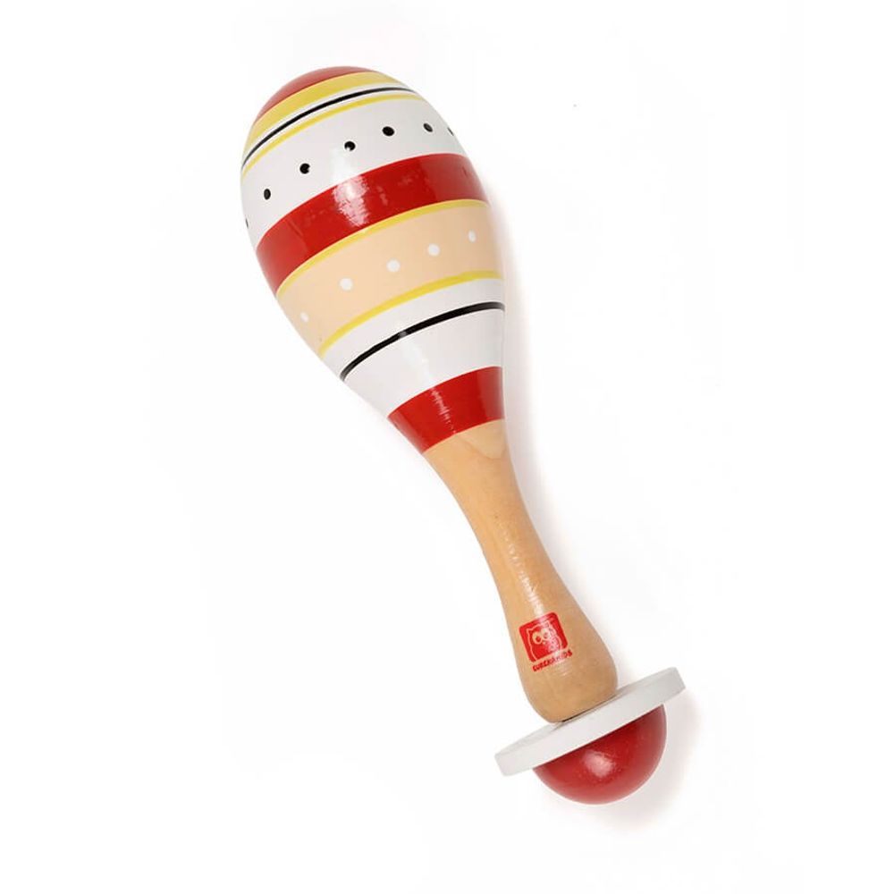 Maraca de madera