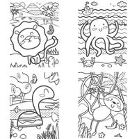 Cuaderno para pintar y colorear – animales