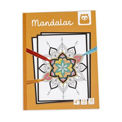 Cuaderno para colorear mandalas clásicos