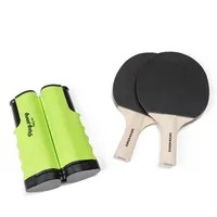 Ping Pong portátil con red extensible, 2 palas y 3 pelotas