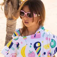 Poncho toalla para niños ideal para piscina y playa – Hello Summer Fruit Poncho