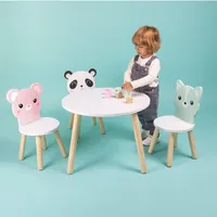 Silla infantil de madera – Panda Kirumy®