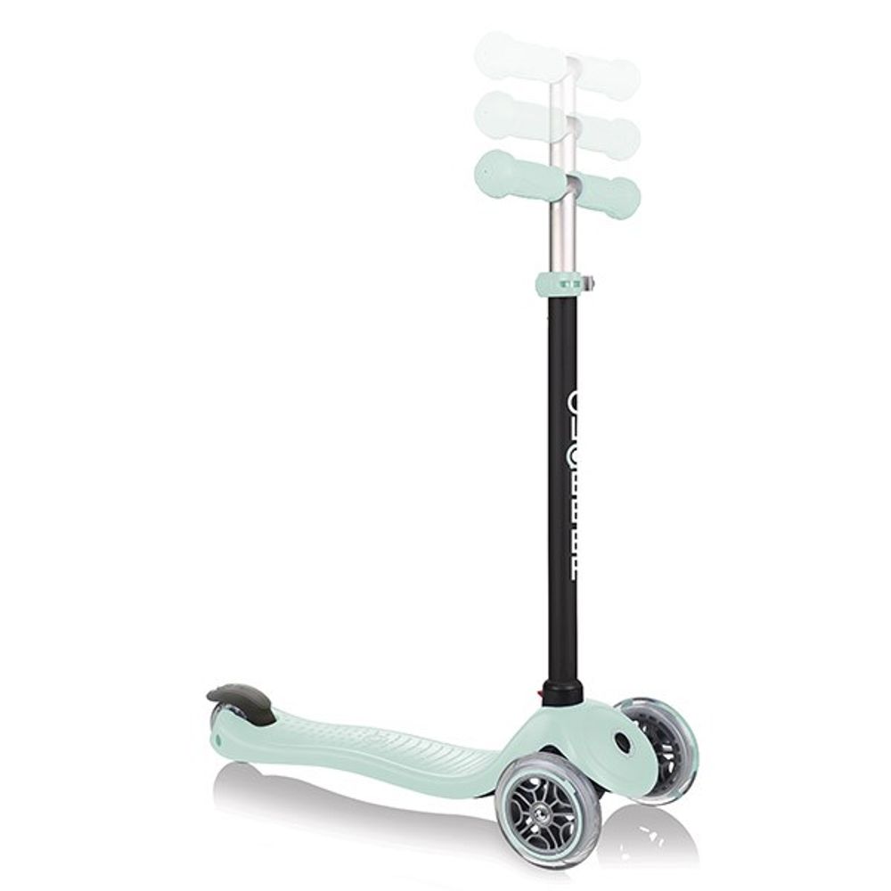 Patinete evolutivo go up plegable 4 en 1 azul pastel