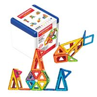 Set de construcción magnético en 3D Basic Plus piezas