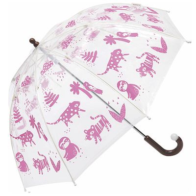 Paraguas jungla rosa