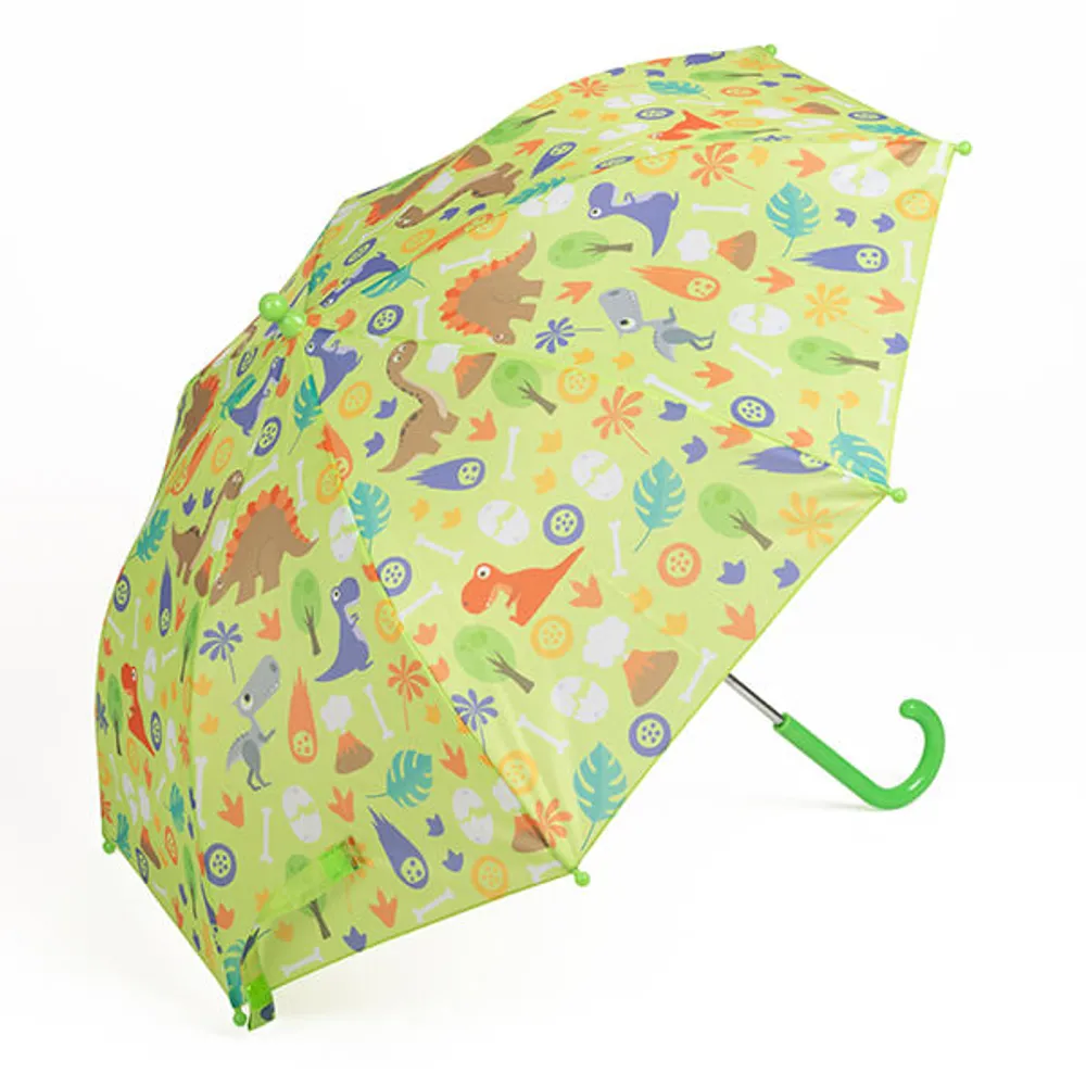 Paraguas infantil azul con estampado de dinosaurios – Dinosaurs Blue  Umbrella