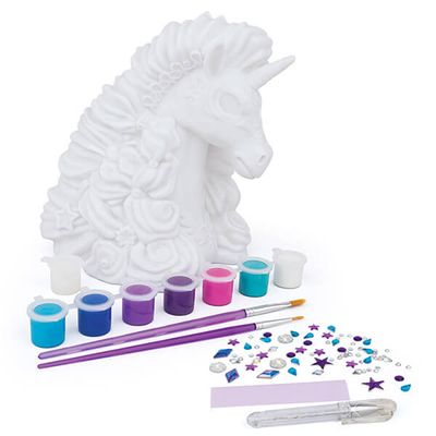 Hucha para pintar con forma de unicornio