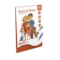 Cuaderno para unir flechas y colorear