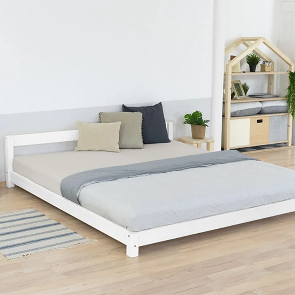 Cama doble Comfy 180x200 blanco