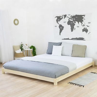 Cama doble tatami 160x200 natural