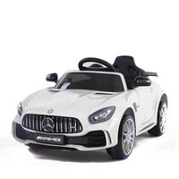 Coche eléctrico Mercedes AMG GTR Blanco