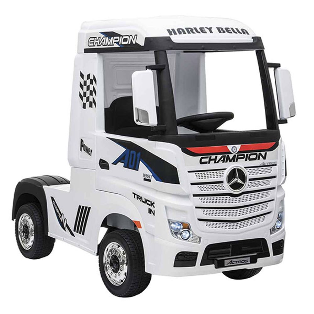 Camión Eléctrico Mercedes Actros Blanco