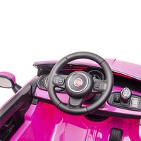 Coche eléctrico Fiat 500 Rosa