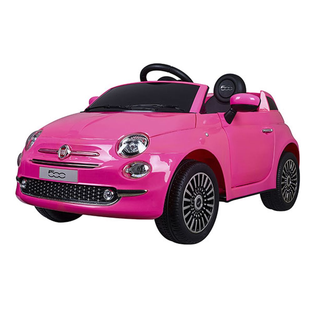 Coche eléctrico Fiat 500 Rosa