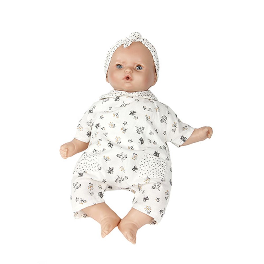 Muñeca Beige Flores 36cm