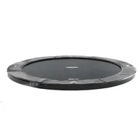 Trampolín FlatGround Elite Grey 380