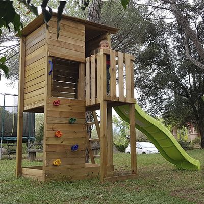 Parque infantil Taga con columpio doble