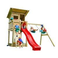 Parque infantil Beach Hut con columpio