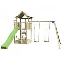 Parque infantil Pagoda con Columpio Doble