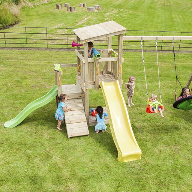 Parque infantil Pagoda con Challenger