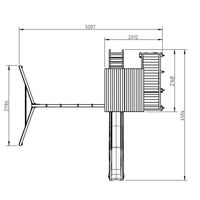 Torre de madera Penthouse