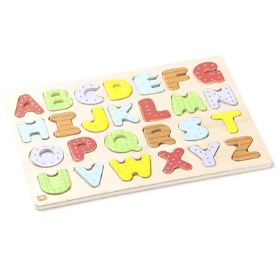 Puzzle de madera alfabeto