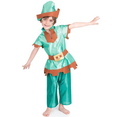 Disfraz peter pan robin hood talla 8