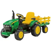 John Deere Ground Force con remolque