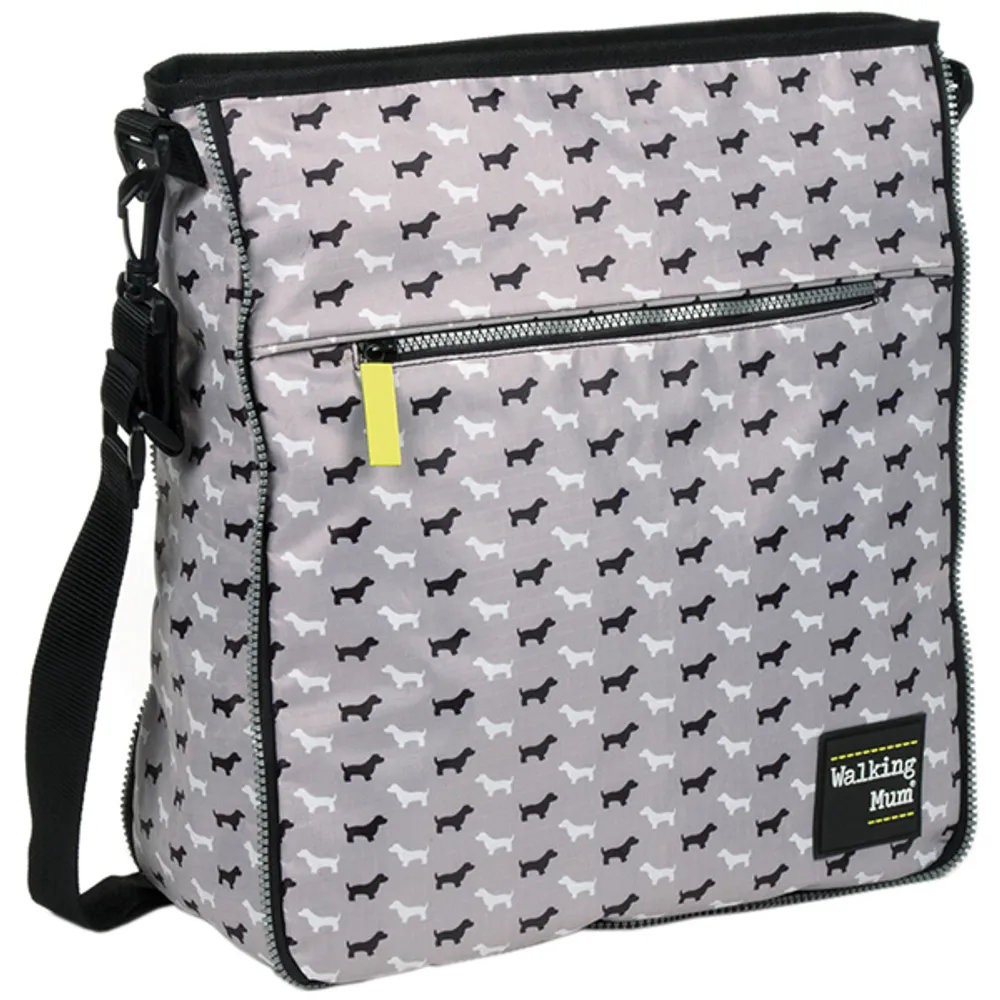 Bolso para silla de paseo walkie gris