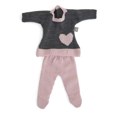 Set ropa de punto muñeca 36cm