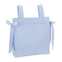 Bolso leo en las nubes azul para sillita de paseo