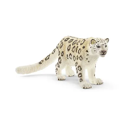 Figura leopardo de las nieves