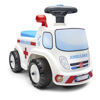 Correpasillos ambulancia azul